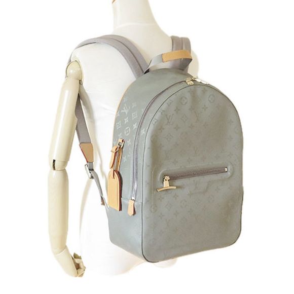 Louis Vuitton Backpack Rucksack Monogram Canvas Gray PM Shoulder Bag - Picture 6 of 6